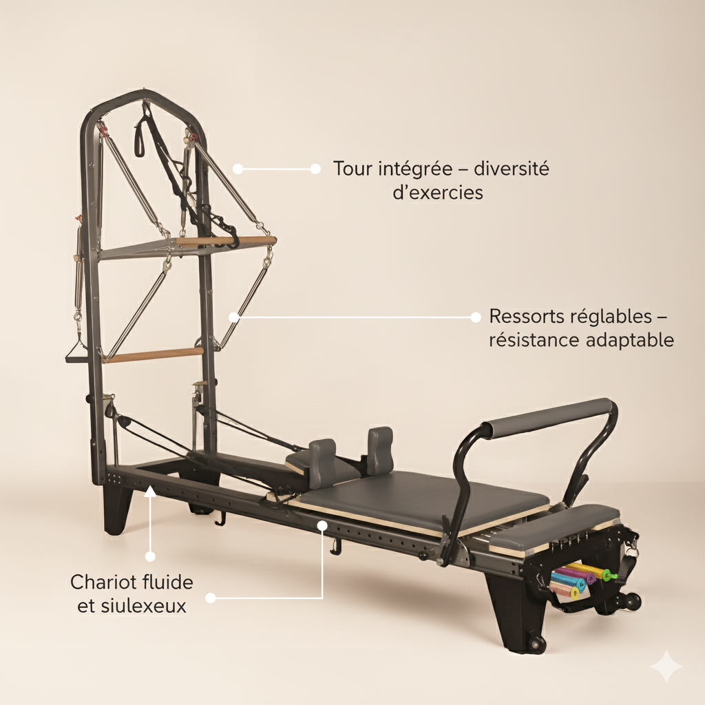 Pilates Reformer Pro Tower
